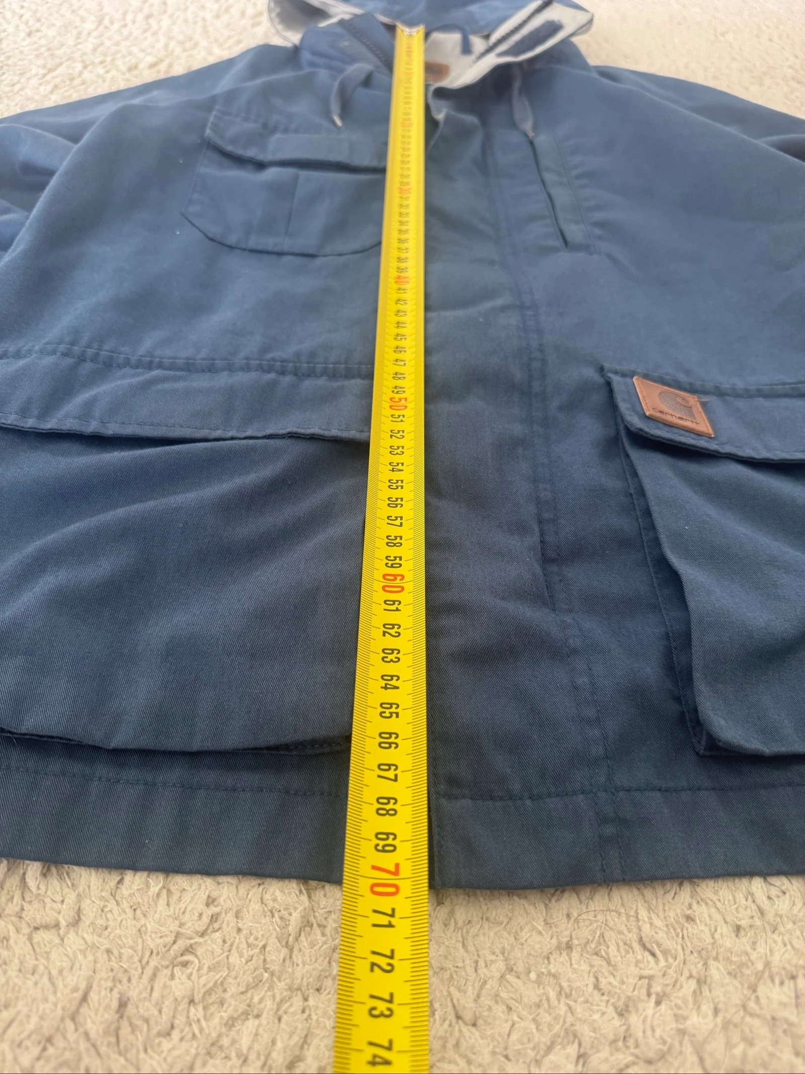 Carhartt Terry Jas met Capuchon Werkjas Navy Utility Werkkleding Outdoor S – photo 10